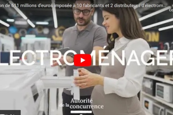 Les grands de l’électroménager écopent d’une amende record